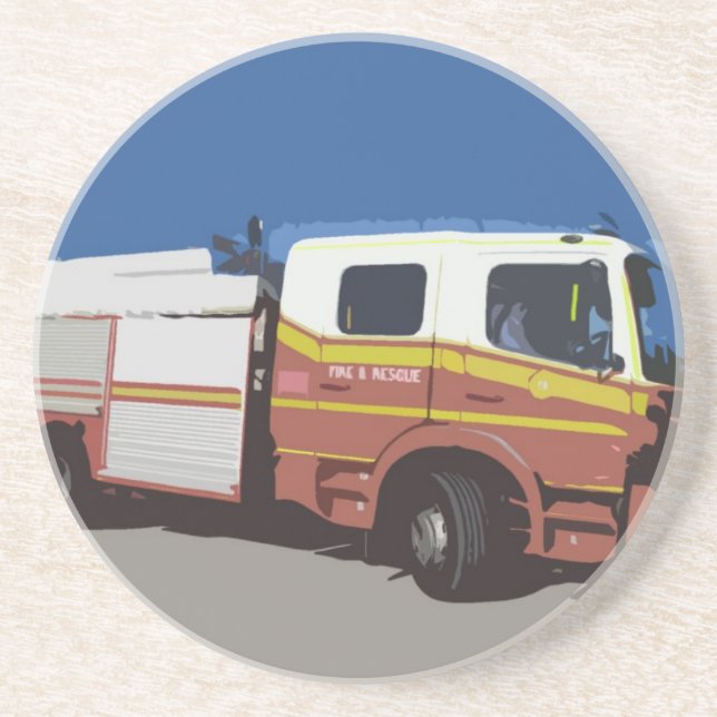 Fire Truck Coaster (Front)