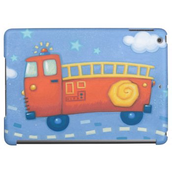 Fire Truck Cover For Ipad Air by AuraEditions at Zazzle
