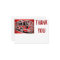 Fire Truck Engine Firefighter Flat Thank You Cards