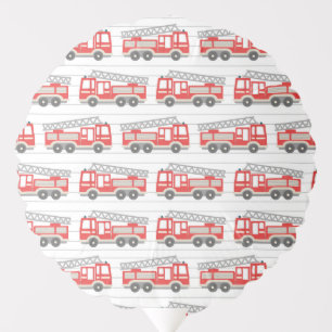 Fire Truck Firefighter Balloon