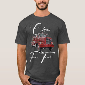 Fire Truck,future Firefighter,classic Truck,Car fa T-Shirt