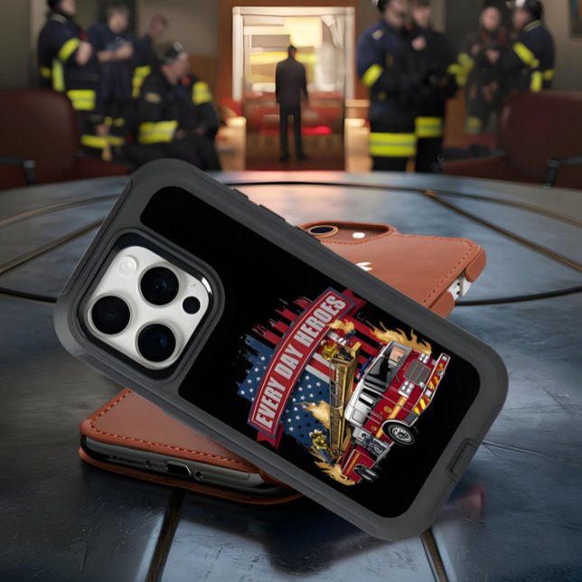 Fire Truck Heroes iPhone 15 Pro Case (Creator Uploaded)