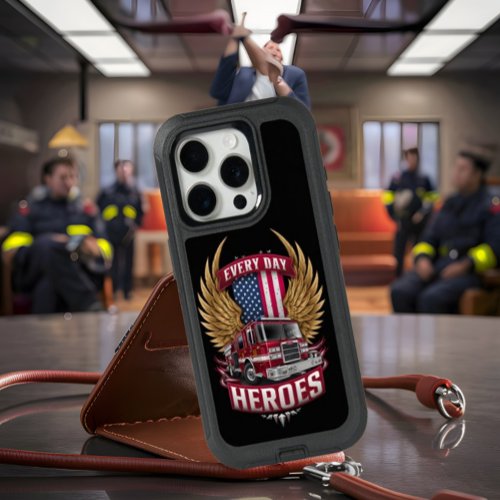 Fire Truck Heroes iPhone 15 Pro Case