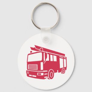 Fire truck keychain