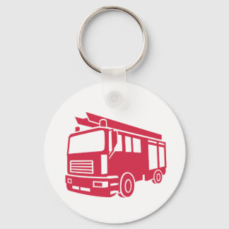 Fire truck keychain