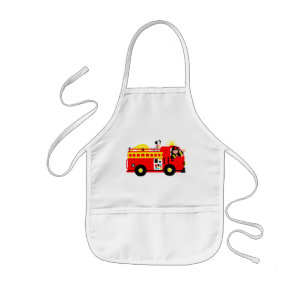 Fire Truck Kids' Apron