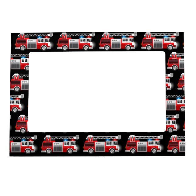 Fire truck magnetic frame (Front)