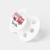 Fire Truck | Personalized Pacifier (Front Right)