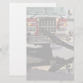 Fire Truck Pumper Hose Fade Fire Fighter (Front/Back)