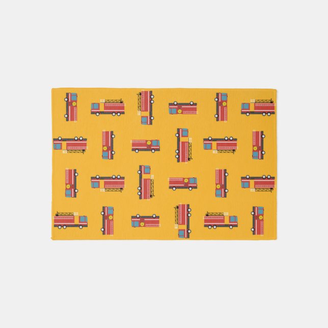 Fire Truck Rug (Front)