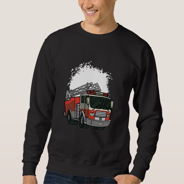 Fire Truck Sweatshirt (Front)