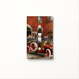 Fire Truck - The flying squadron 1911 Light Switch Cover