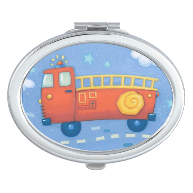 Fire Truck Vanity Mirror (Front)