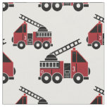 Fire trucks fabric
