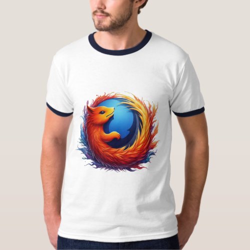 Fire up your Freedom Mozilla Flames T_Shirt