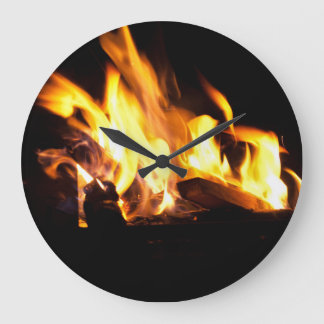 Fire Wall Clock