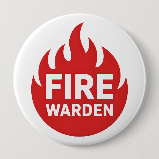 Fire Warden Button (Front)