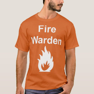 Fire Warden by Exit Incorporated T-Shirt