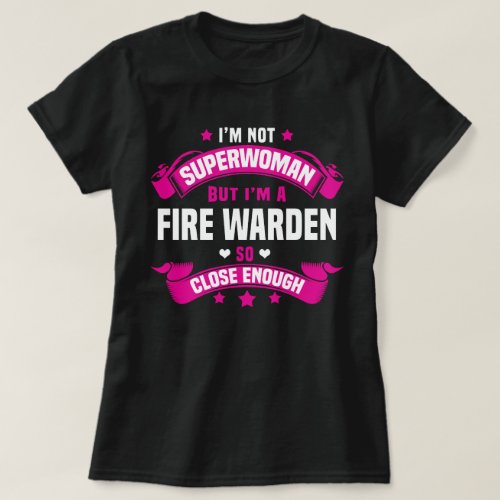 Fire Warden T_Shirt