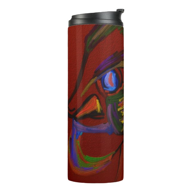 Fire Warrior  Thermal Tumbler (Rotated Left)