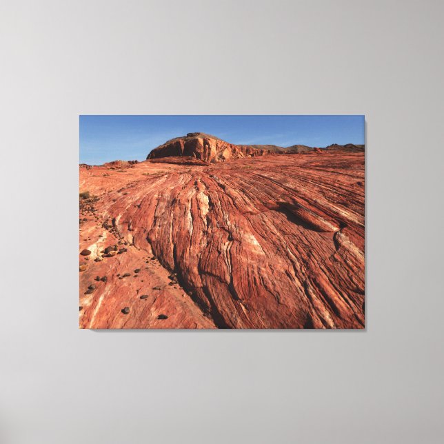 Fire Wave 8 Valley of Fire Southwest Landscape Canvas Print (Front)