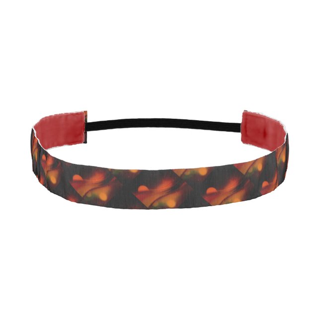 Fire Wave Athletic Headband (Front)