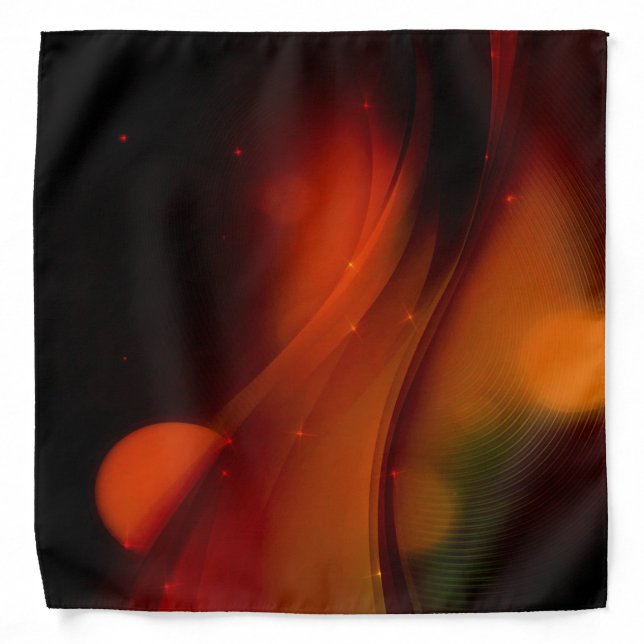 Fire Wave Bandana (Front)