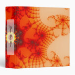 Fire Web - Fractal Art Binder