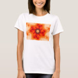 Fire Web - Fractal Art T-Shirt