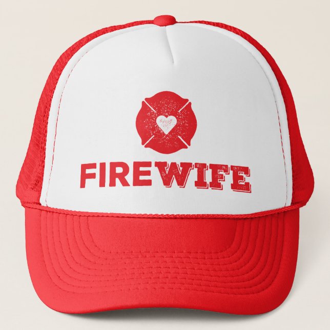Fire Wife Trucker Hat (Front)
