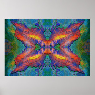 Fire Wings-Wide Poster