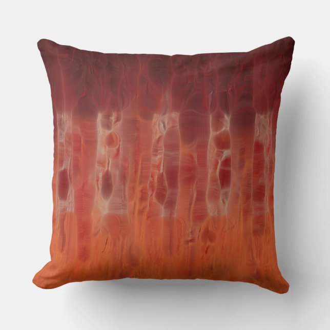 Fire Within Throw Pillow (Front)