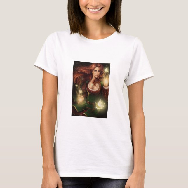 Fire Woman T-Shirt (Front)