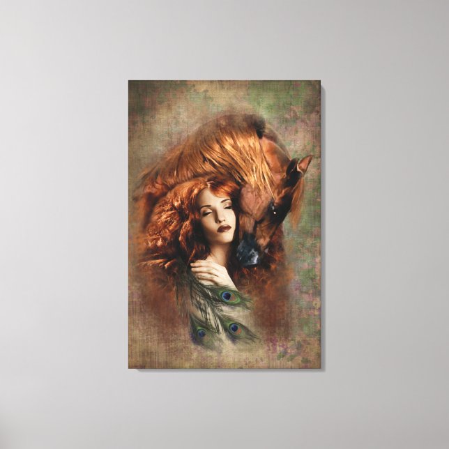 FIRE - Wrapped Canvas Print (Front)