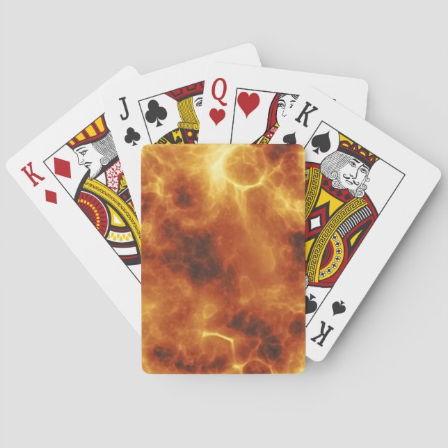 Fire | Zazzle_Growshop. Poker Cards (Back)