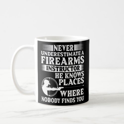 Firearm Instructor Gun Shooting Safety Weapon Trai Coffee Mug