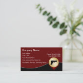 Firearms Business Cards (Standing Front)