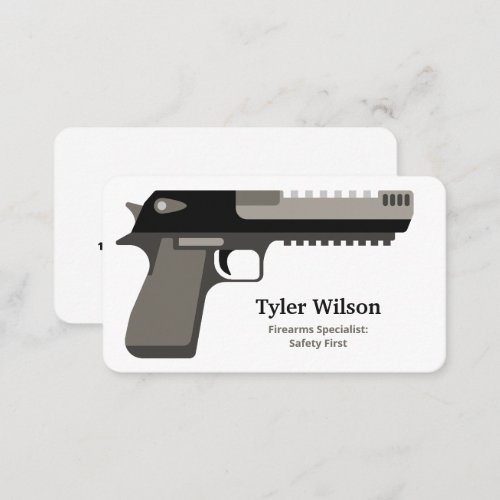 Firearms Gun Business Card