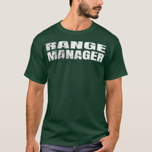 Firearms Instructor  Range Manager Gun Safety T-Shirt