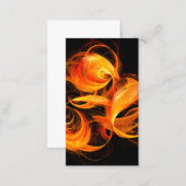 Fireball Abstract Art Business Card (Front/Back)