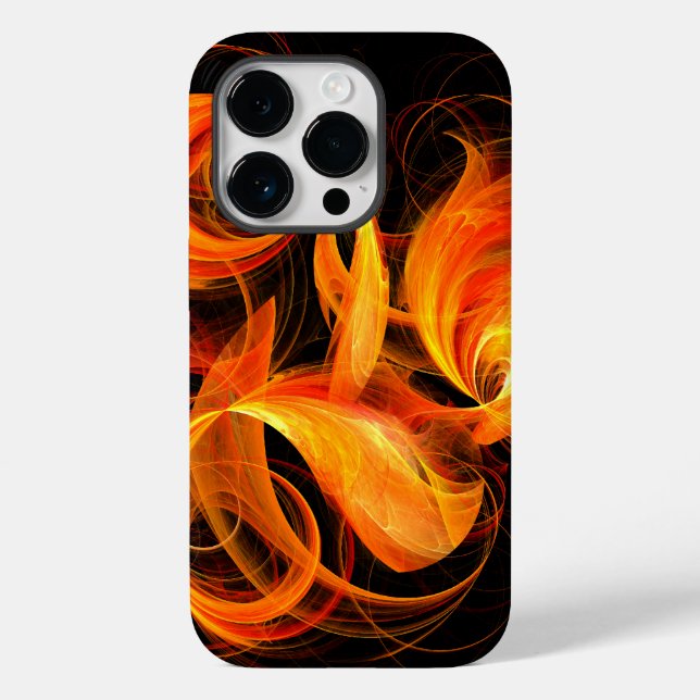 Fireball Abstract Art Case-Mate iPhone Case (Back)