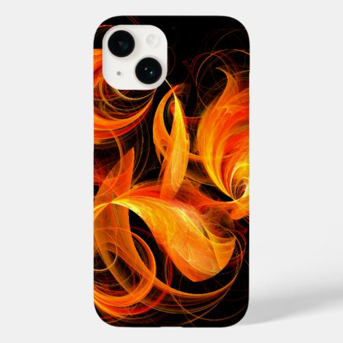 Fireball Abstract Art Case_Mate iPhone 14 Case