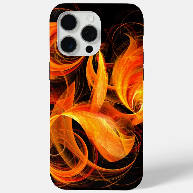 Fireball Abstract Art Case-Mate iPhone Case (Back)