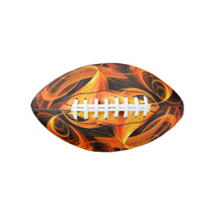 Fireball Abstract Art Football