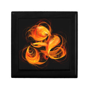 Fireball Abstract Art Gift Box