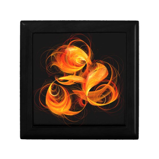 Fireball Abstract Art Gift Box (Front)