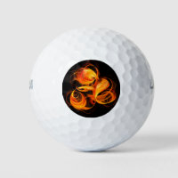 Fireball Abstract Art