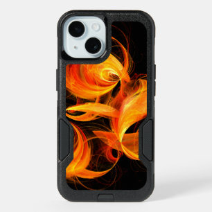 Fireball Abstract Art iPhone 15 Case