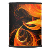Fireball Abstract Art Lamp Shade (Left)