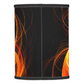 Fireball Abstract Art Lamp Shade (Back)